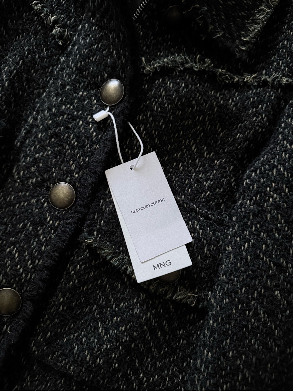 Mango Tweed Jacket - New - Picture 5 of 13